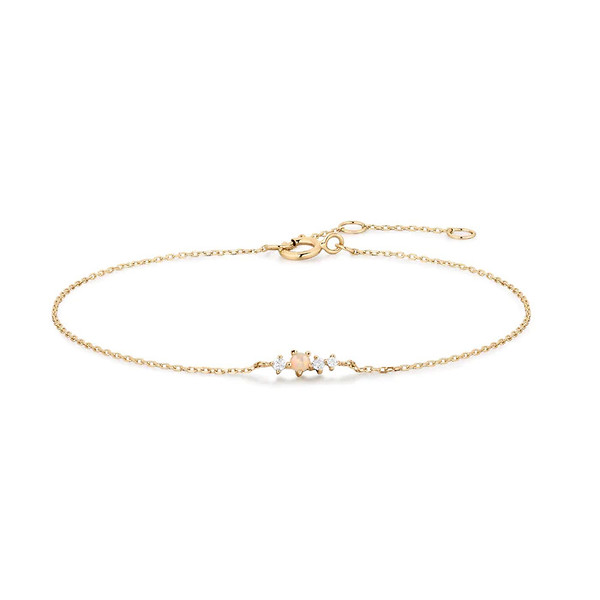 Aurelie Gi Venus Opal and Diamond Bracelet