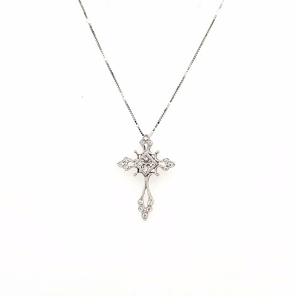 Diamond Cross Pendant