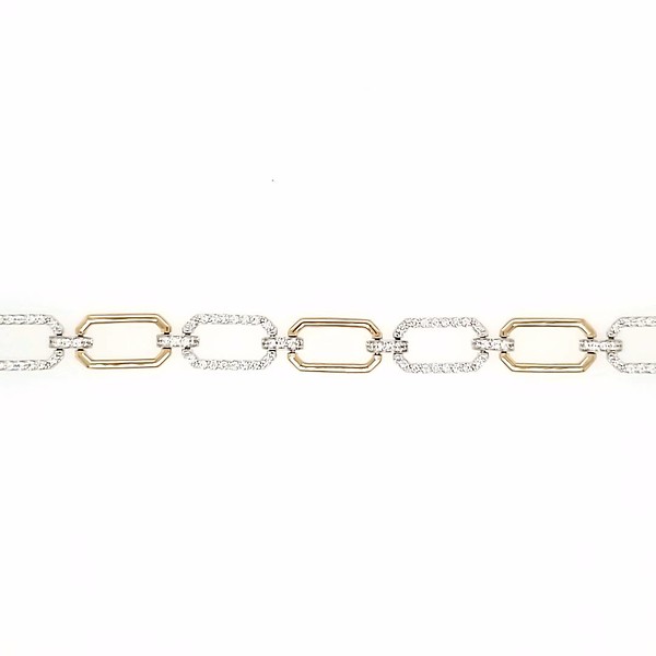 Diamond Open Link Bracelet