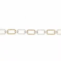 Diamond Open Link Bracelet