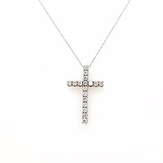 Reversible Black and White Diamond Cross