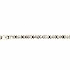 Baguette and Round Diamond Tennis Bracelet