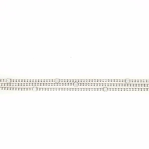 Multi-Row Diamond Bracelet