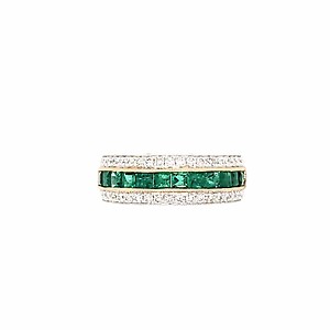 Emerald and Diamond Band