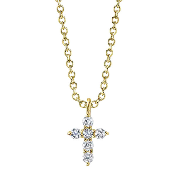 Diamond Cross Necklace