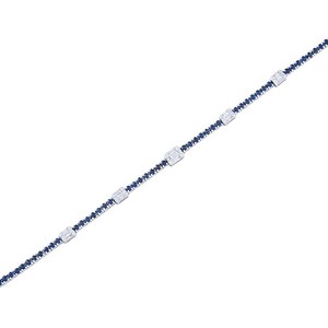 Sapphire and Diamond Bracelet