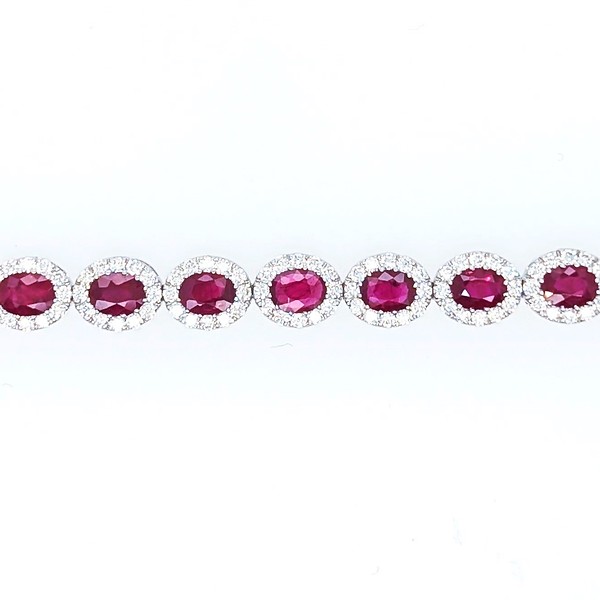 Ruby and Diamond Bracelet