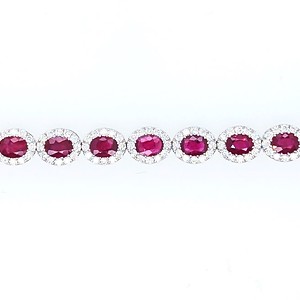 Ruby and Diamond Bracelet