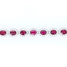 Ruby and Diamond Bracelet