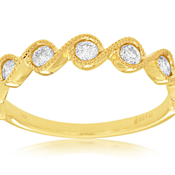 Diamond Stackable Ring