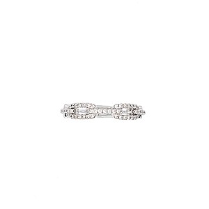 Diamond Link Style Ring