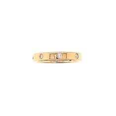 Burnish Set Diamond Band