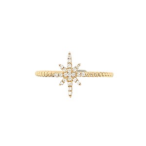 Diamond Starburst Ring