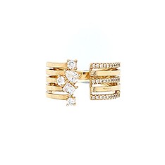 Multi-Shape Diamond Band