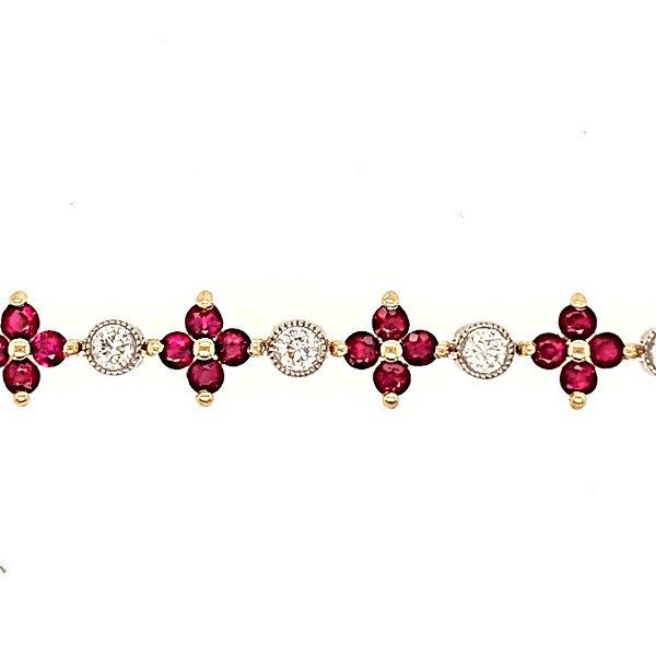 Ruby and Diamond Bracelet