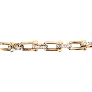 Diamond Link Bracelet