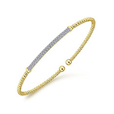 Bujukan Diamond Bar Split Bangle