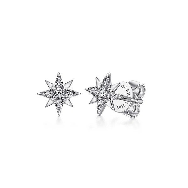 Kaslique Diamond Star Studs