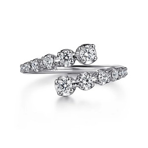 Lusso Diamond Bypass Ring