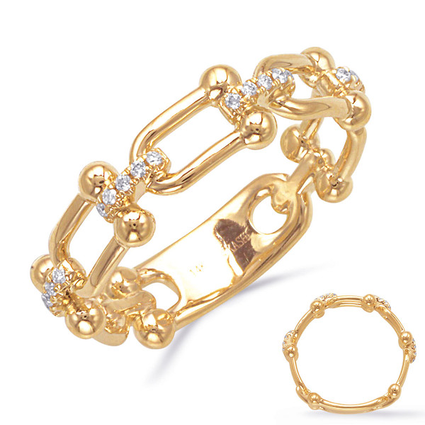 Diamond Hardware Link Ring