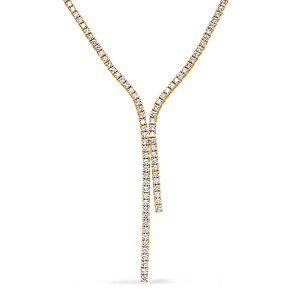Diamond Tennis Lariat