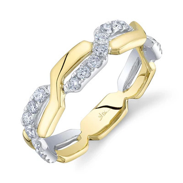 S Link Diamond Band