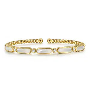 Bujukan Mother of Pearl Bangle Bracelet