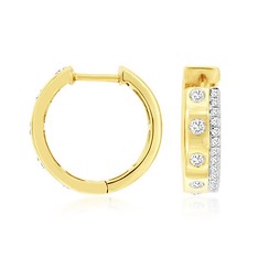 Diamond Hoop Earrings