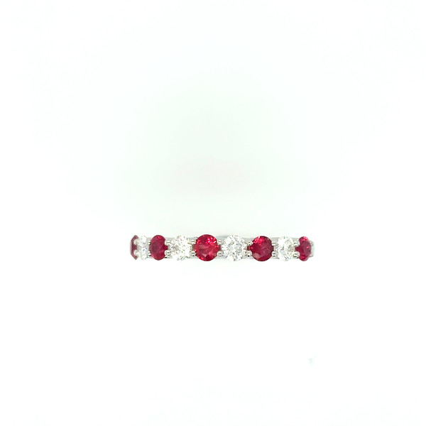 Ruby and Diamond Alternating Band