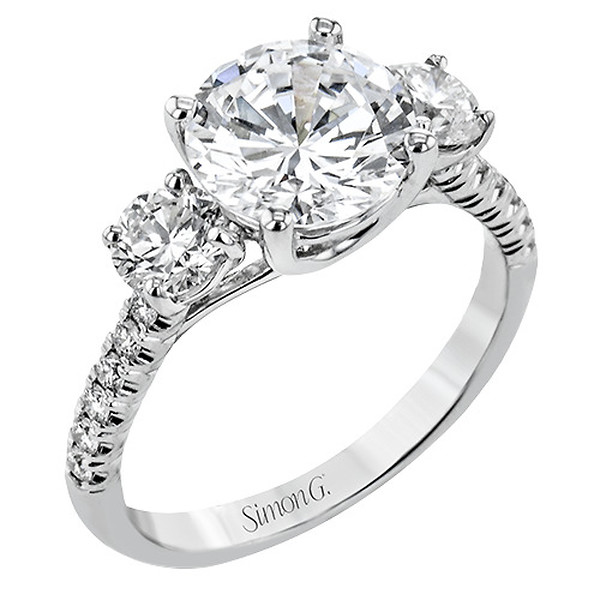 Three Stone Engagement Ring