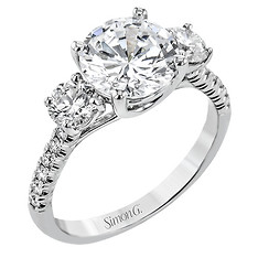 Three Stone Engagement Ring