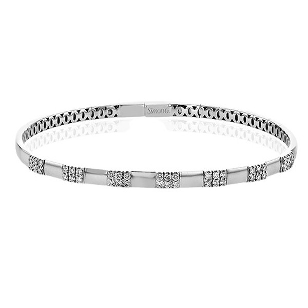 White Gold Bangle