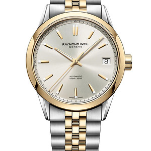 Freelancer Automatic Classic Two-Tone Yellow Gold Date Watch
