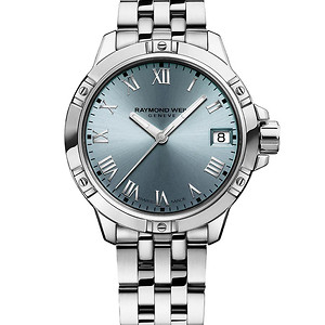 Tango Classic Ladies Quartz Blue Dial Steel Date Watch