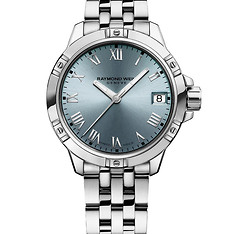 Tango Classic Ladies Quartz Blue Dial Steel Date Watch