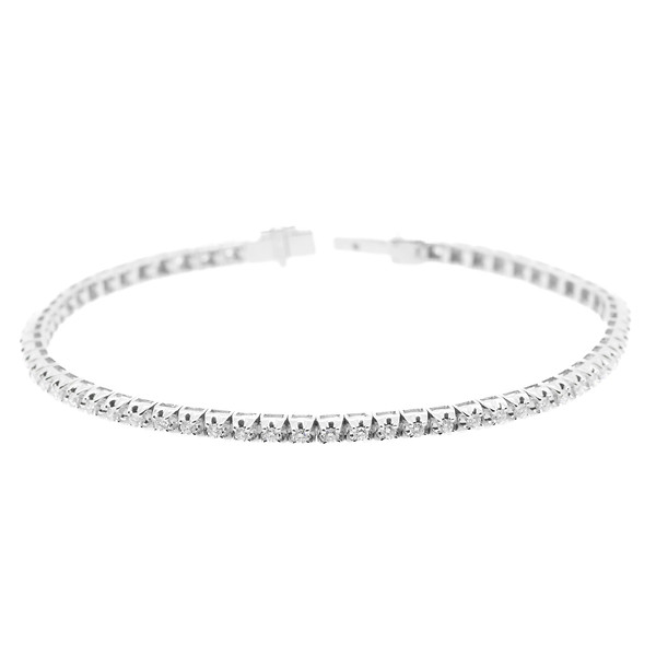 Round Diamond Tennis Bracelet