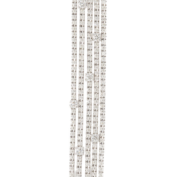 Five Strand Diamond Bracelet