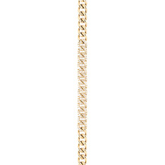 Diamond Curb Link Bracelet