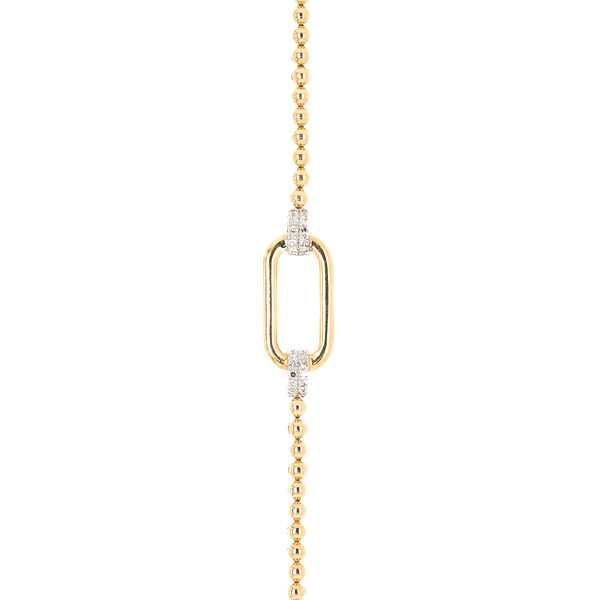 Open Link Diamond Bracelet