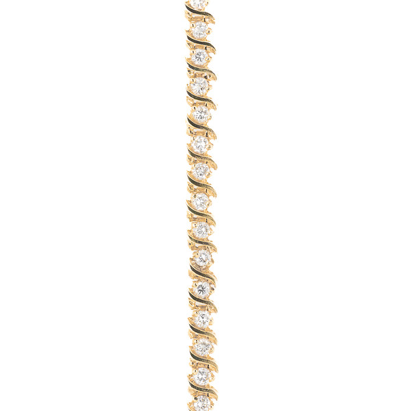 S Link Diamond Bracelet