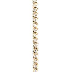 S Link Diamond Bracelet