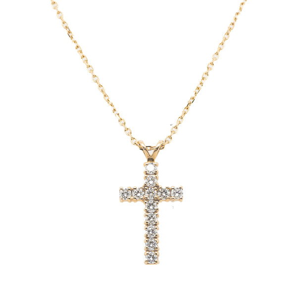 Lab Grown Diamond Cross
