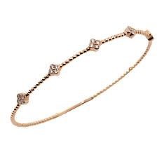 Clover Station Flex Bangle
