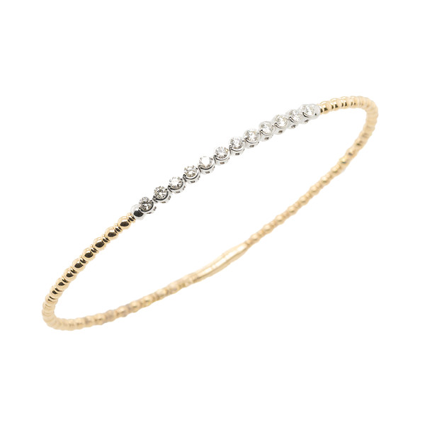 Diamond Beaded Bangle