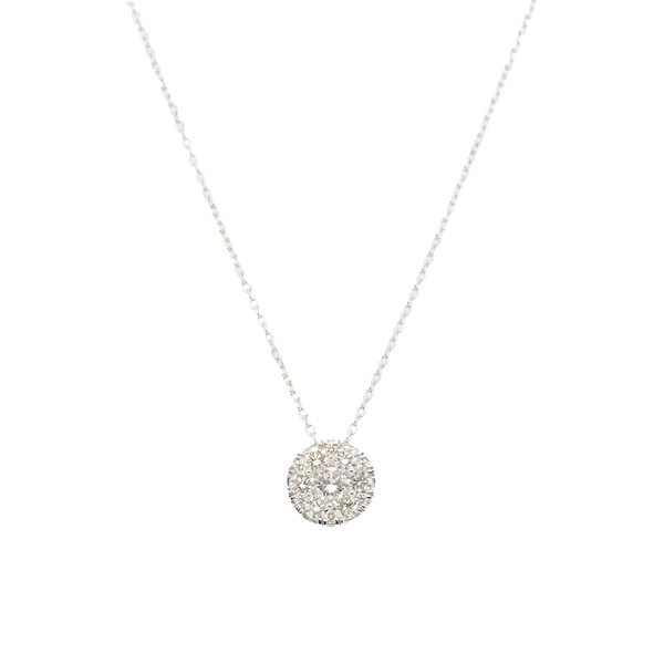 Diamond Cluster Necklace