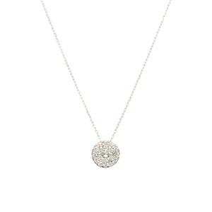 Diamond Cluster Necklace