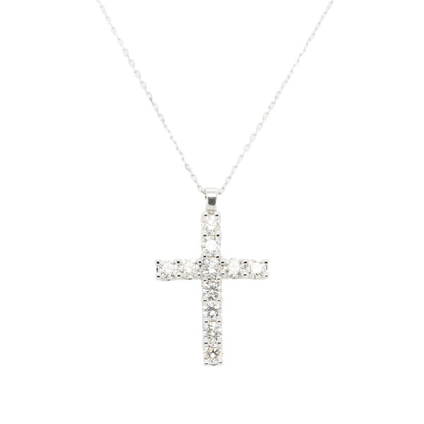 Diamond Cross Necklace