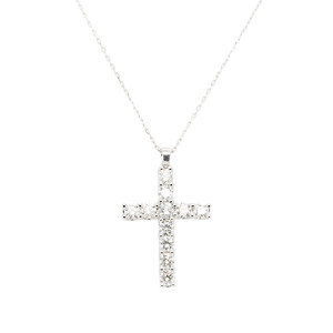 Diamond Cross Necklace