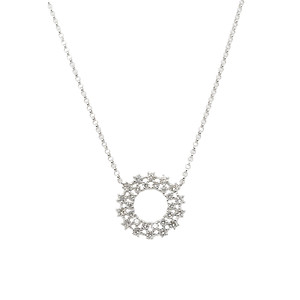 Double Row Diamond Necklace