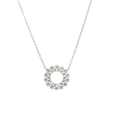 Double Row Diamond Necklace